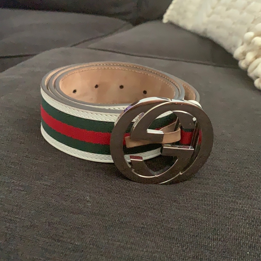 Gucci 100% Authentic Italian Leather Belt